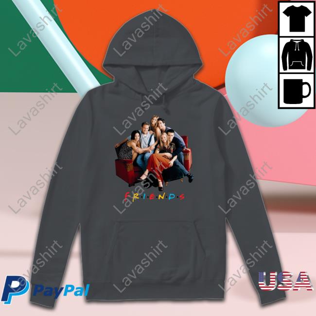 Official Friends Sofa Long Sleeve Tee Official Friends Sofa Long Sleeve Tee