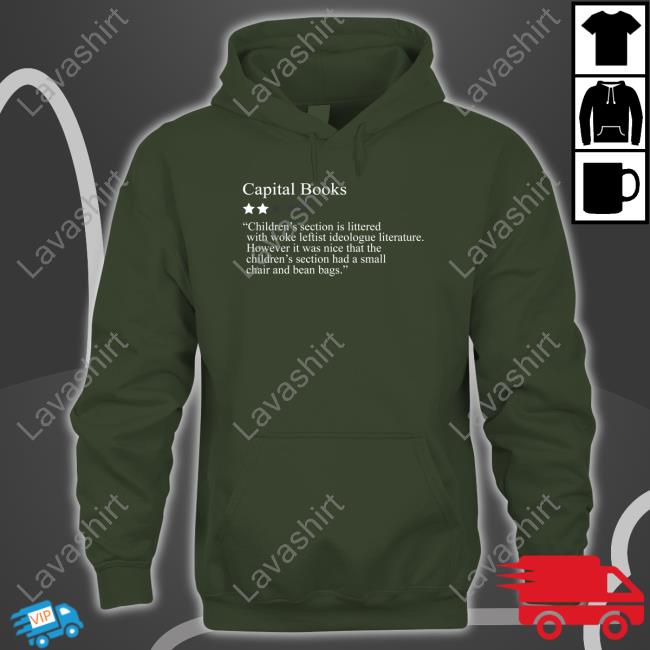 Official 2 Stars For Woke Leftist Literature Capital Books T-Shirt Official 2 Stars For Woke Leftist Literature Capital Books T-Shirt