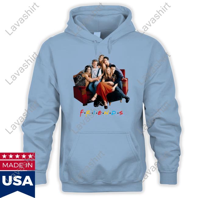 Official Friends Sofa Long Sleeve Tee Official Friends Sofa Long Sleeve Tee