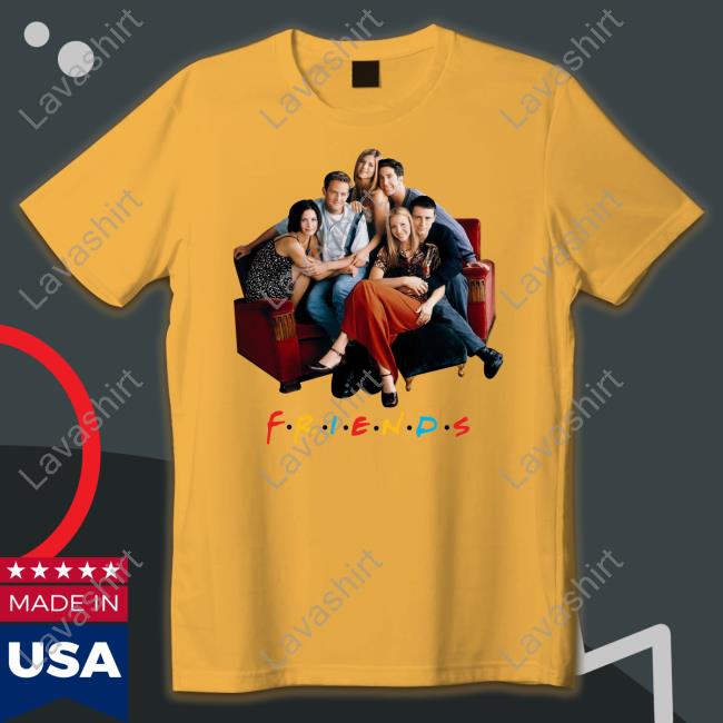 Official Friends Sofa Long Sleeve Tee Official Friends Sofa Long Sleeve Tee