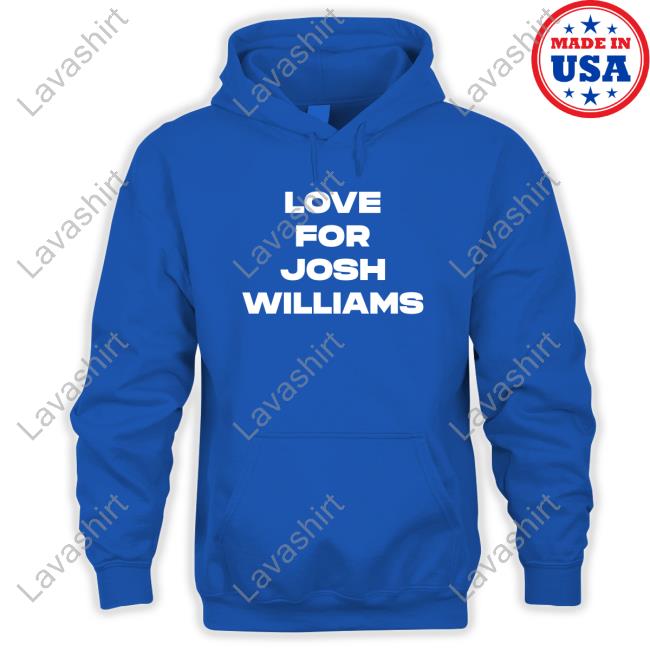 Official Jeff Gluck Love For Josh Williams Tee Shirt Official Jeff Gluck Love For Josh Williams Tee Shirt