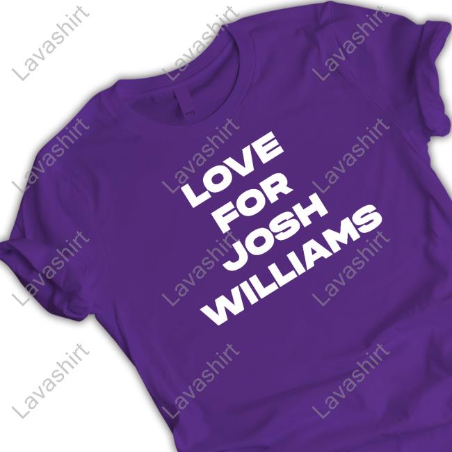 Official Jeff Gluck Love For Josh Williams Tee Shirt Official Jeff Gluck Love For Josh Williams Tee Shirt