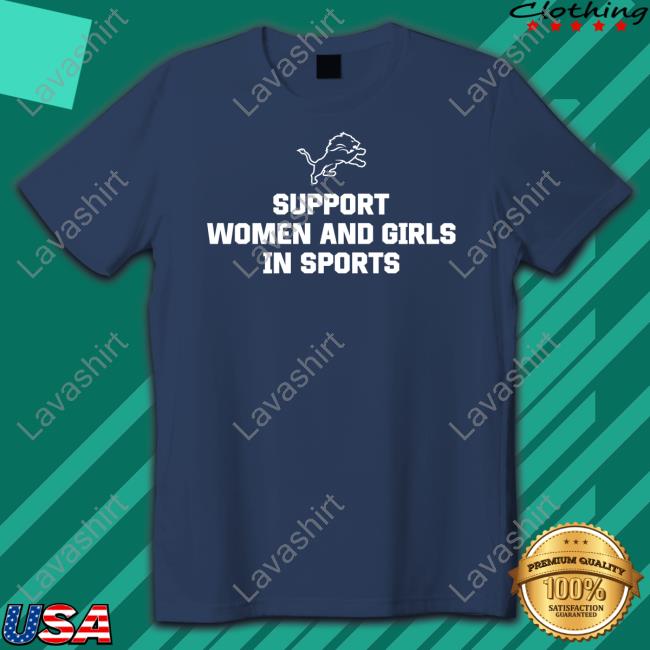 Detroit Lions Support Women And Girls In Sports Hoodie Detroit Lions Support Women And Girls In Sports Hoodie