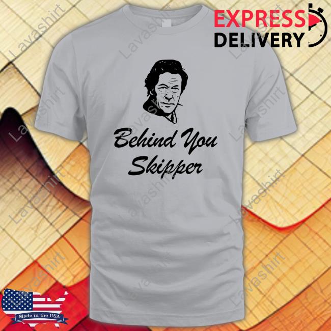 Imran Khan Behind You Skipper Tee Shirt Imran Khan Behind You Skipper Tee Shirt
