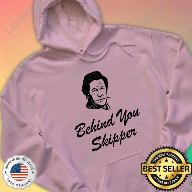 Imran Khan Behind You Skipper Tee Shirt Imran Khan Behind You Skipper Tee Shirt