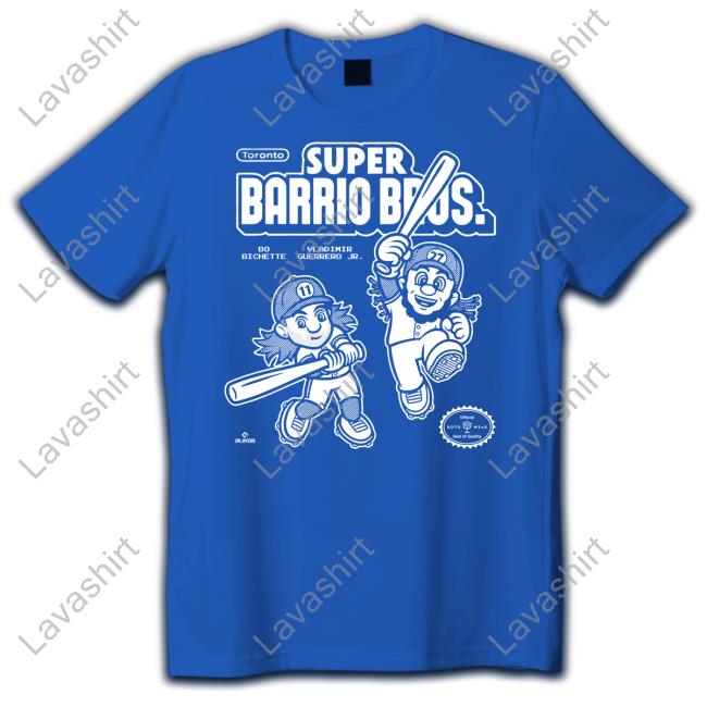 Daulton Varsho Super Barrio Bros T-Shirt Daulton Varsho Super Barrio Bros T-Shirt