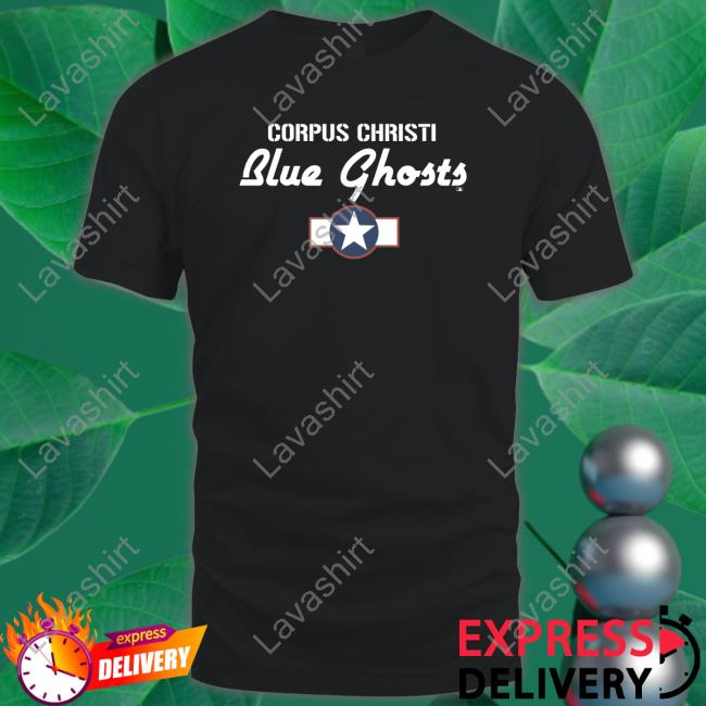 Official Corpus Christi Blue Ghosts Tee Official Corpus Christi Blue Ghosts Tee
