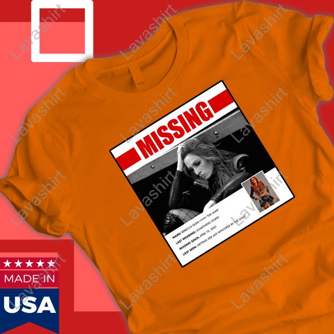 Rebecca Quin Missing Shirt Rebecca Quin Missing Shirt