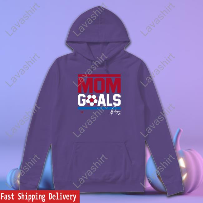 Official Mom Goals Alex Morgan Long Sleeve Tee Official Mom Goals Alex Morgan Long Sleeve Tee