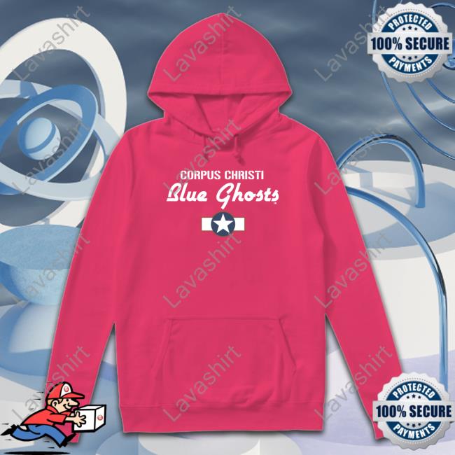 Official Corpus Christi Blue Ghosts Tee Official Corpus Christi Blue Ghosts Tee