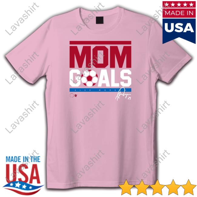 Official Mom Goals Alex Morgan Long Sleeve Tee Official Mom Goals Alex Morgan Long Sleeve Tee