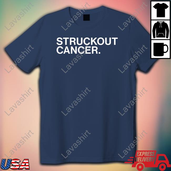 Obvious Shirts Merch Liam Hendriks Struckout Cancer Tee Talkin’ Baseball Obvious Shirts Merch Liam Hendriks Struckout Cancer Tee Talkin’ Baseball