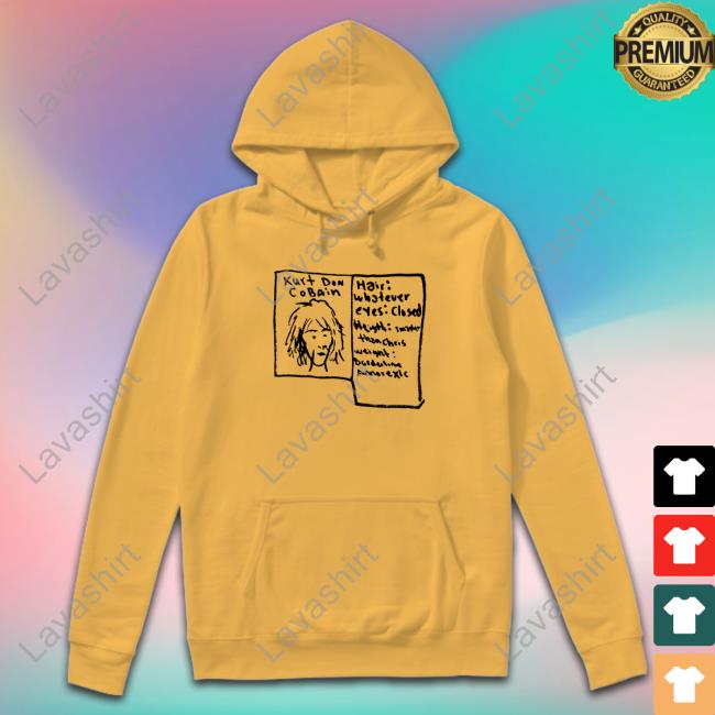 Kurt Cobain Hoodie Kurt Cobain Hoodie