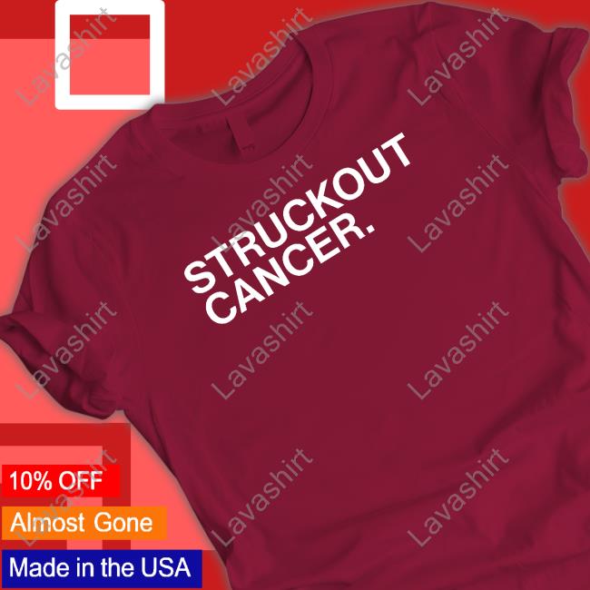 Obvious Shirts Merch Liam Hendriks Struckout Cancer Tee Talkin’ Baseball Obvious Shirts Merch Liam Hendriks Struckout Cancer Tee Talkin’ Baseball