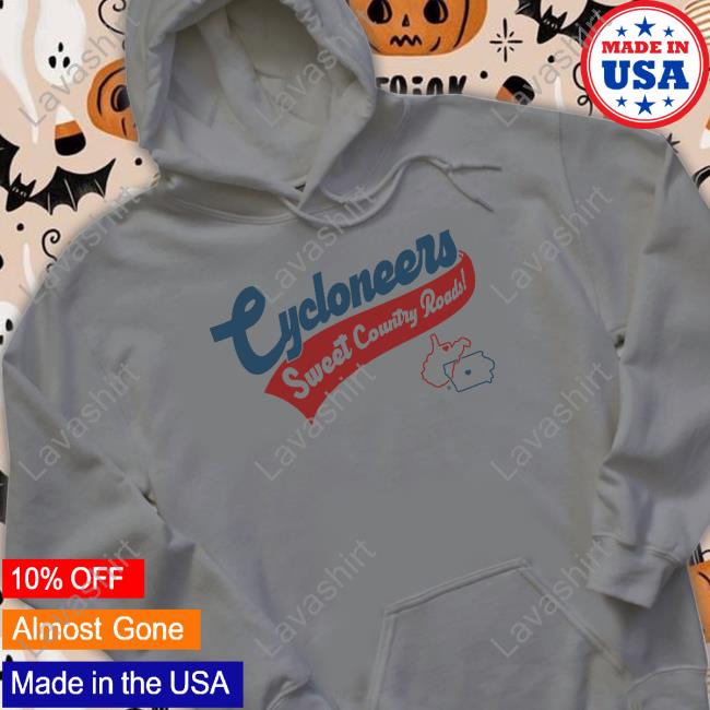 Official Cycloneers Sweet Country Roads Tee Shirt Official Cycloneers Sweet Country Roads Tee Shirt