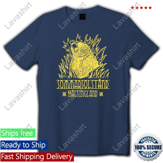 Last Exit To Nowhere Summer Solstice Hälsingland Soft Jersey Shirt Last Exit To Nowhere Summer Solstice Hälsingland Soft Jersey Shirt