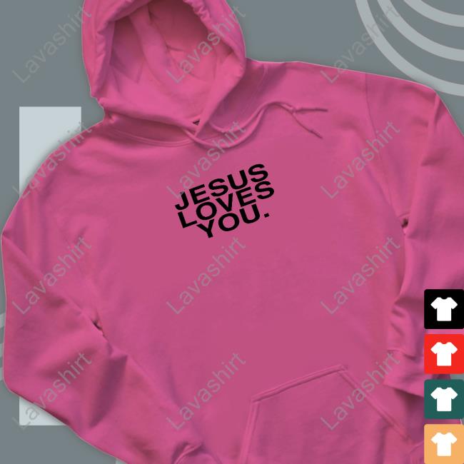 Jesus Loves You Check Front For Good News Tee Jesus Loves You Check Front For Good News Tee