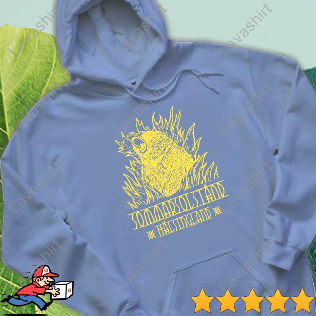 Last Exit To Nowhere Summer Solstice Hälsingland Soft Jersey Shirt Last Exit To Nowhere Summer Solstice Hälsingland Soft Jersey Shirt