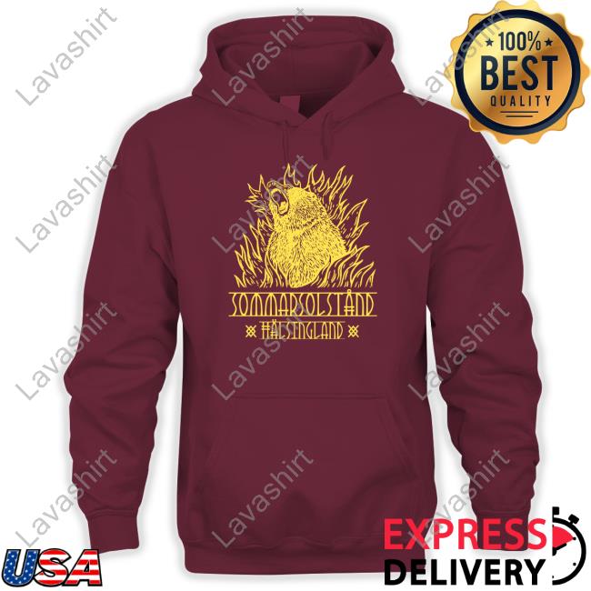 Last Exit To Nowhere Summer Solstice Hälsingland Soft Jersey Shirt Last Exit To Nowhere Summer Solstice Hälsingland Soft Jersey Shirt