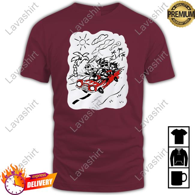 Hazbin Hotel Sketchy Imp Squad Road Trip Crewneck Sweatshirt Hazbin Hotel Sketchy Imp Squad Road Trip Crewneck Sweatshirt
