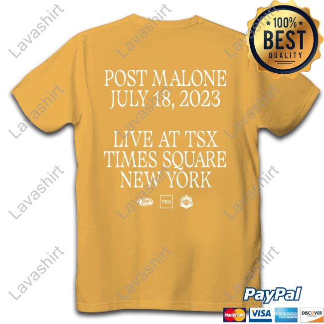 Live At Tsx Times Square New York Shirt Live At Tsx Times Square New York Shirt