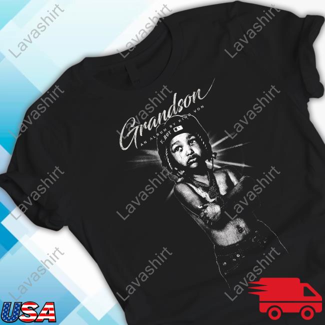 King Von Grandson Album Tee King Von Grandson Album Tee