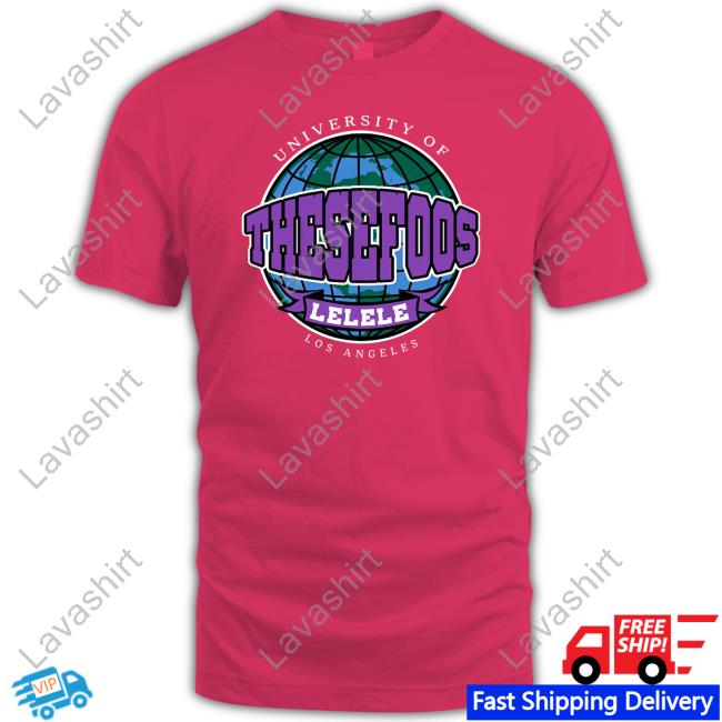 Official These Foos Merch These Foos University Of Los Angeles Purple Tee Official These Foos Merch These Foos University Of Los Angeles Purple Tee