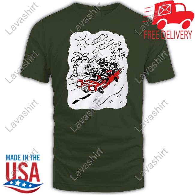 Hazbin Hotel Sketchy Imp Squad Road Trip Crewneck Sweatshirt Hazbin Hotel Sketchy Imp Squad Road Trip Crewneck Sweatshirt