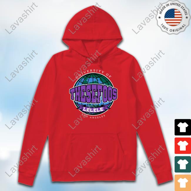 Official These Foos Merch These Foos University Of Los Angeles Purple Tee Official These Foos Merch These Foos University Of Los Angeles Purple Tee