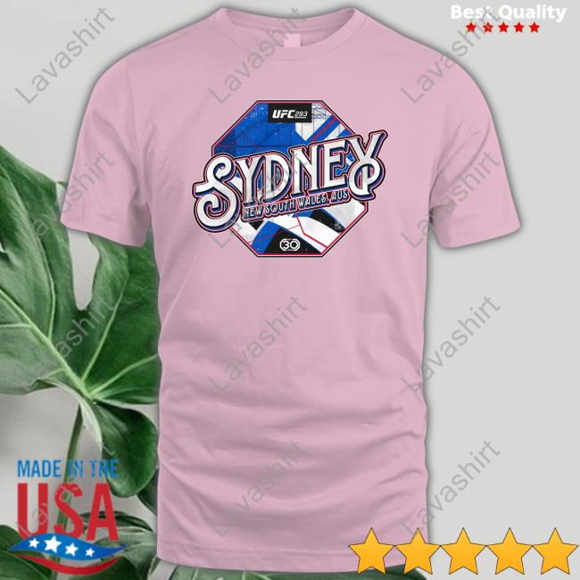 Sean Strickland Merch Men's Ufc 293 Sydney City T-Shirt Sean Strickland Merch Men's Ufc 293 Sydney City T-Shirt
