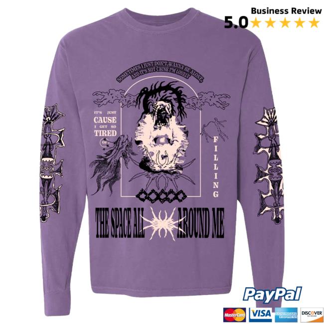 Official Hello Merch Store Indigo De Souza Younger & Dumber Violet Long Sleeve Tee Shirt Hellomerch Official Hello Merch Store Indigo De Souza Younger & Dumber Violet Long Sleeve Tee Shirt Hellomerch