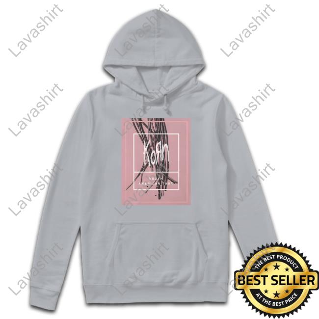 Korn Merch Wire Frame North American Tour Tee Shirt Korn Merch Wire Frame North American Tour Tee Shirt