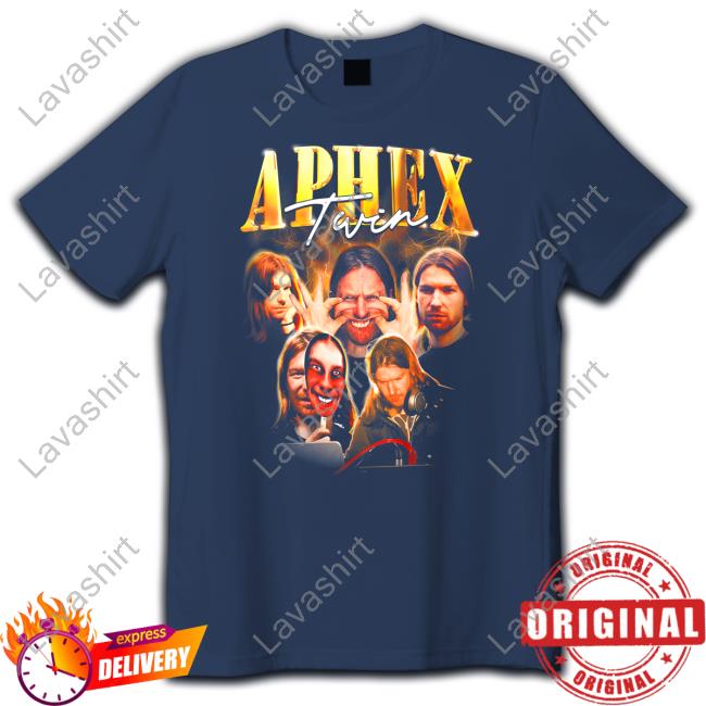 Official Aphex Twin Tour Faces T Shirt Official Aphex Twin Tour Faces T Shirt