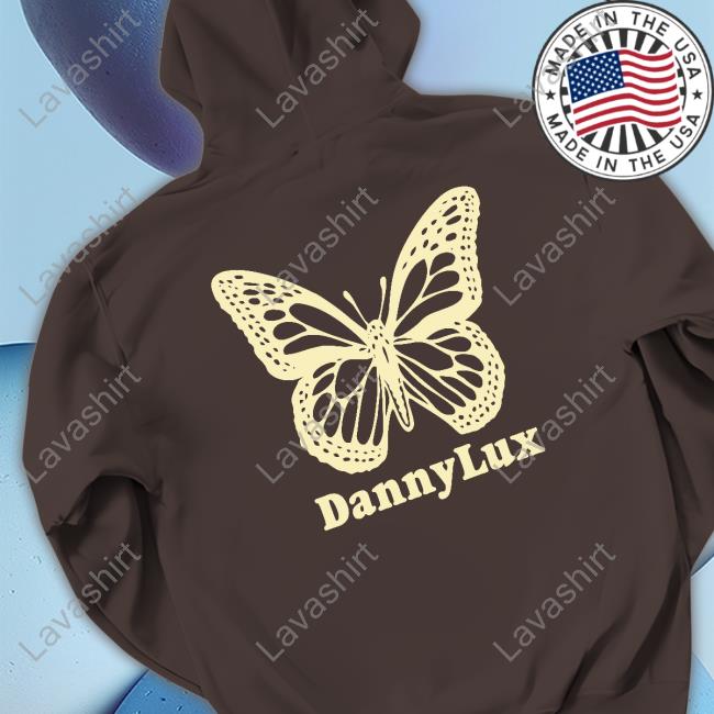 Official Danny Lux Merch Danny Lux Butterfly Tee Shirt Official Danny Lux Merch Danny Lux Butterfly Tee Shirt