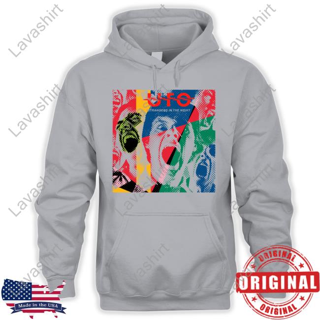 Charlie Benante UFO - Strangers in the Night TShirt Charlie Benante UFO - Strangers in the Night TShirt