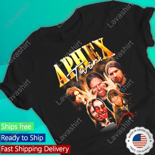 Official Aphex Twin Tour Faces T Shirt Official Aphex Twin Tour Faces T Shirt