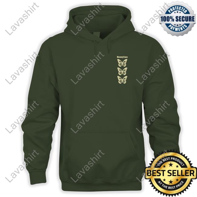 Official Danny Lux Merch Danny Lux Butterfly Tee Shirt Official Danny Lux Merch Danny Lux Butterfly Tee Shirt