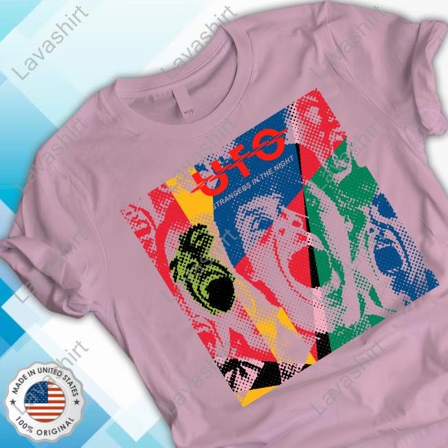 Charlie Benante UFO - Strangers in the Night TShirt Charlie Benante UFO - Strangers in the Night TShirt