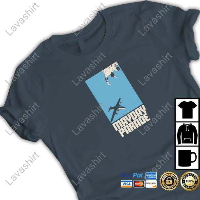 Official Mayday Parade Merch Plane Pepper Top Shirt Official Mayday Parade Merch Plane Pepper Top Shirt