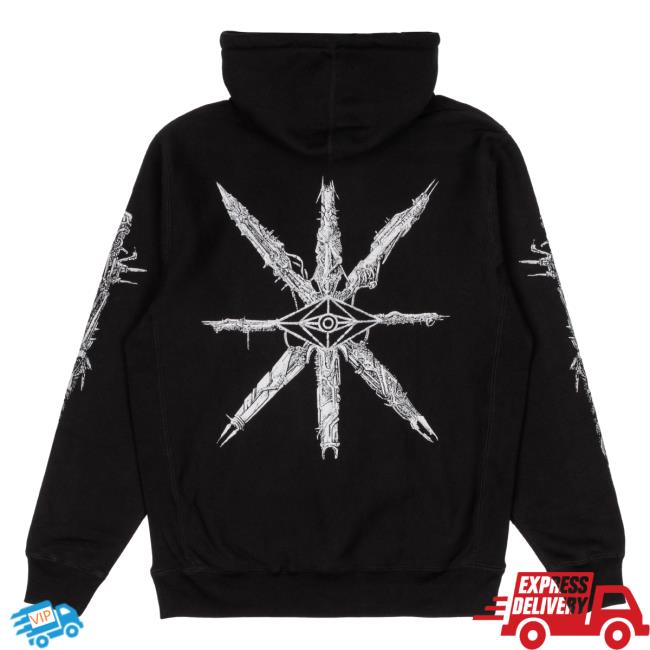 Slander Merch Black Mechanical Hoodie Slander Merch Black Mechanical Hoodie