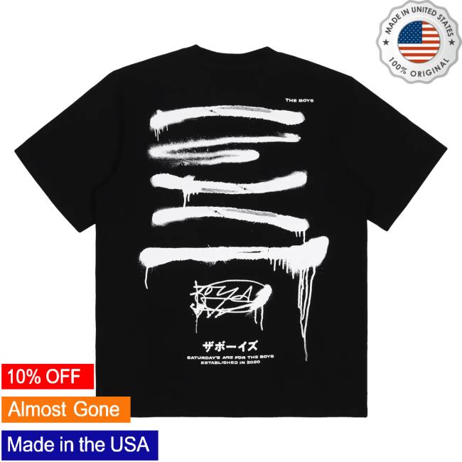 Official The Boys Store Merch Street Riot Tee Official The Boys Store Merch Street Riot Tee