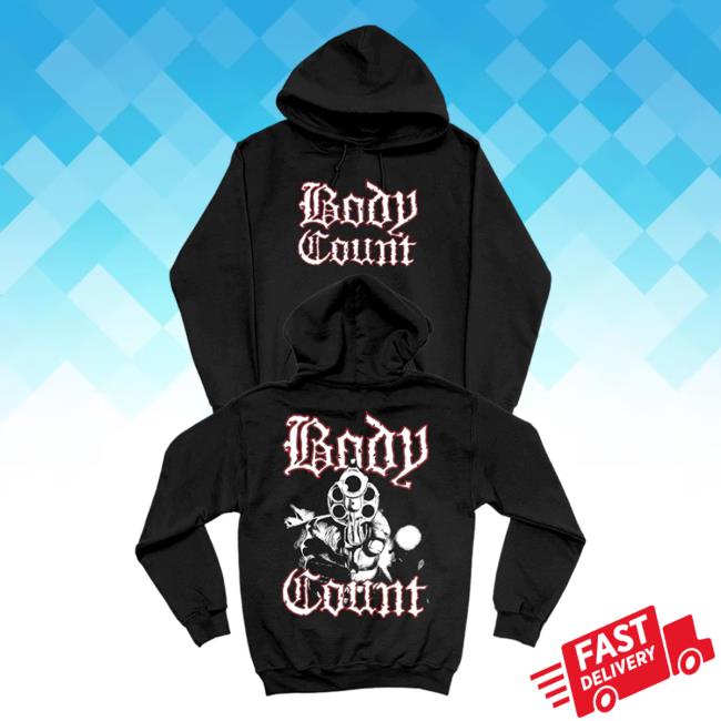 Body Count Merch Revolver Hoodie Body Count Merch Revolver Hoodie