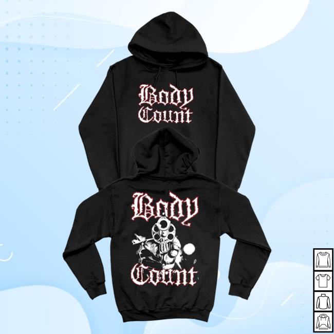 Body Count Merch Revolver Hoodie Body Count Merch Revolver Hoodie