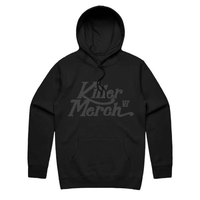 Official Killer Merch - Six Blackout Hoodie Killermerch Official Killer Merch - Six Blackout Hoodie Killermerch