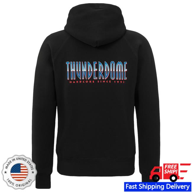 Official Thunder Dome Shop Thunderdome Attractive Hoodie Wizard Black/Red Official Thunder Dome Shop Thunderdome Attractive Hoodie Wizard Black/Red