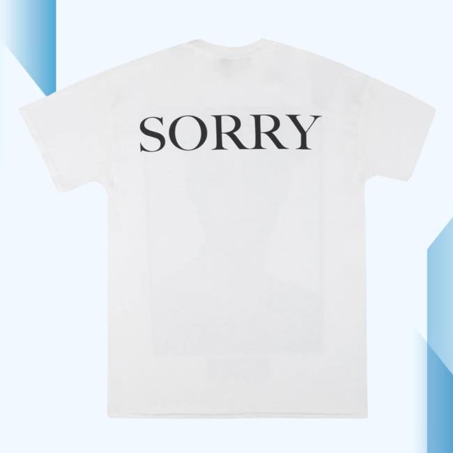 Justin Bieber Purpose Sorry New T-Shirt Justin Bieber Purpose Sorry New T-Shirt