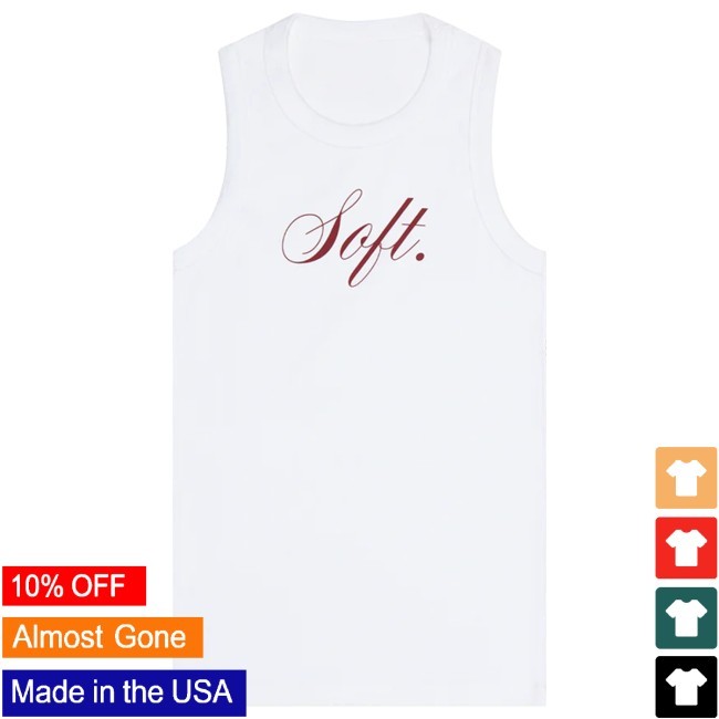 'Soft' White Lady Tank Lady Tank Flo Merch