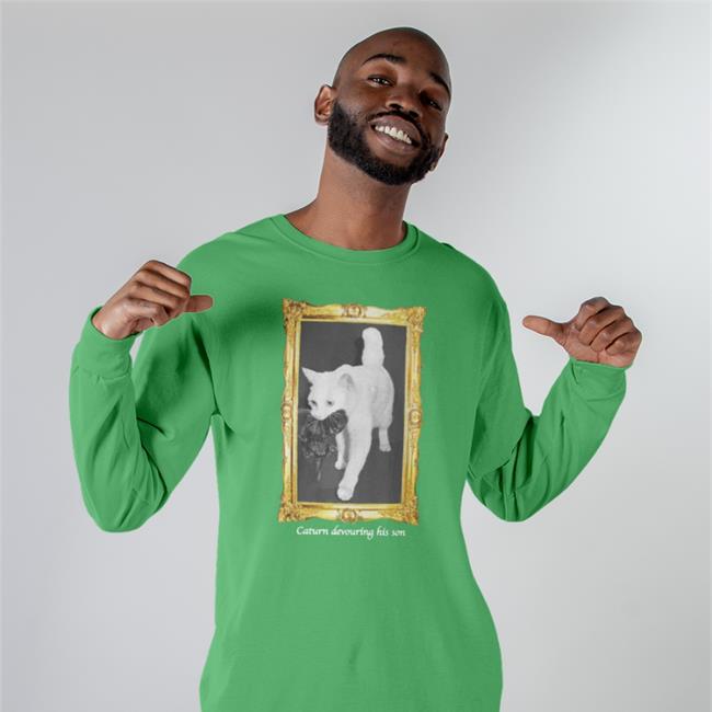 Caturn Devouring His Son Shirts Caturn Devouring His Son Tee