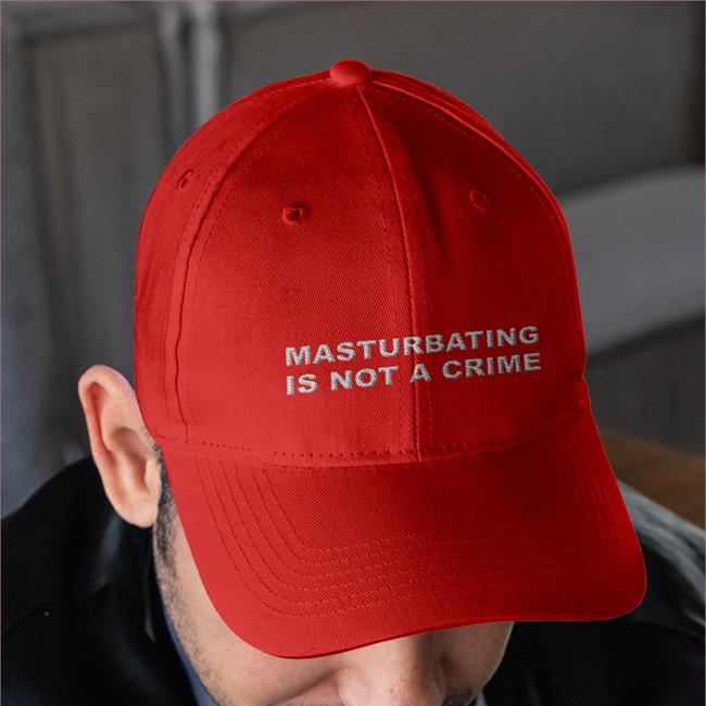 Shirts That Go Hard Masturbating Is Not A Crime T Shirt Black