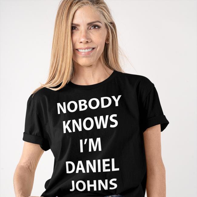 Nobody Knows I'm Daniel Johns Long Sleeve Shirt